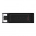 Флэш-накопитель Kingston 128Gb USB-C 3.2 Data Traveler 70 (Black)