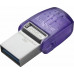 Флэш-накопитель Kingston 256Gb USB3.2+Type-C Data Traveler MicroDuo 3C (Metal) Флэш-накопитель Kingston 256Gb USB3.2+Type-C Data Traveler MicroDuo 3C (Metal)
