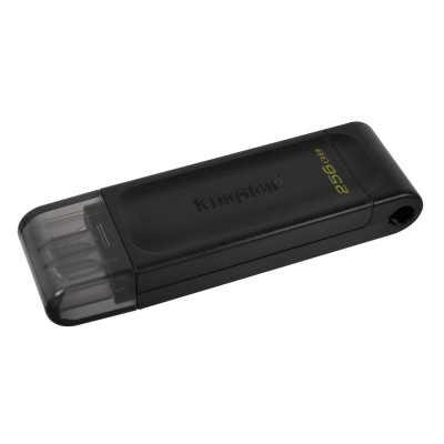 Флэш-накопитель Kingston 256Gb USB-C 3.2 Data Traveler 70 (Black) Флэш-накопитель Kingston 256Gb USB-C 3.2 Data Traveler 70 (Black)