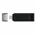 Флэш-накопитель Kingston 256Gb USB-C 3.2 Data Traveler 70 (Black) Флэш-накопитель Kingston 256Gb USB-C 3.2 Data Traveler 70 (Black)