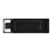 Флэш-накопитель Kingston 256Gb USB-C 3.2 Data Traveler 70 (Black)