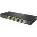 Коммутатор Netis P124GH, 24x10/100 LAN PoE, 2xGigabit Uplink, 2xSFP, 320W PoE