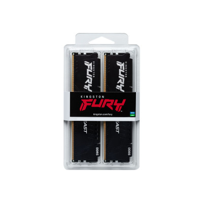Модуль памяти Kingston Fury Beast Black EXPO KF556C36BBEK2-16 DDR5 DIMM 16Gb KIT (2x8) 5600 MHz CL36