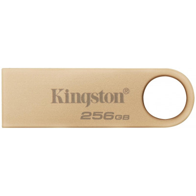 Флэш-накопитель Kingston 256Gb USB3.2 Gen1 Data Traveler SE9 (Gold Metal Case)