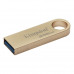 Флэш-накопитель Kingston 256Gb USB3.2 Gen1 Data Traveler SE9 (Gold Metal Case)