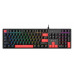 Клавиатура Bloody S510R-Brown Fire Black, Mechanical, RGB, Anti-Ghosting, Multimedia, USB