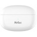 Наушники беспроводные Netac LK55, BT5.3, 4.8g, 9/18h, 0.055/0.3Ah, защита IPX4, clear voice, White