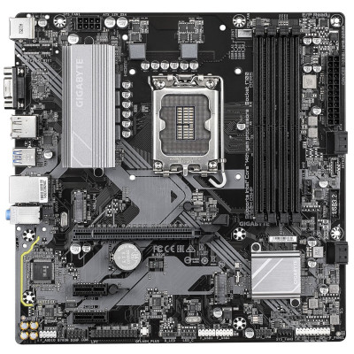 Материнская плата GIGABYTE B760M D3HP, LGA1700, B760, PCIe4.0, 4xDDR5, D-SUB+HDMI+DP, 2xM.2, mATX