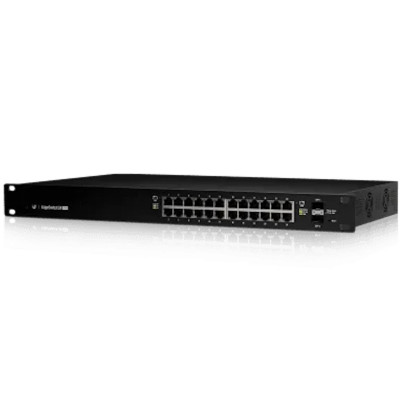 Коммутатор 24PORT 1000M 2SFP POE UBIQUITI EdgeSwitch ES-24-250W Коммутатор 24PORT 1000M 2SFP POE UBIQUITI EdgeSwitch ES-24-250W