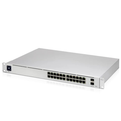Коммутатор 24PORT 1000M POE 2SFP+ UBIQUITI Unifi Switch Pro 24 POE, 400W (up to 64W channel) Коммутатор 24PORT 1000M POE 2SFP+ UBIQUITI Unifi Switch Pro 24 POE, 400W (up to 64W channel)