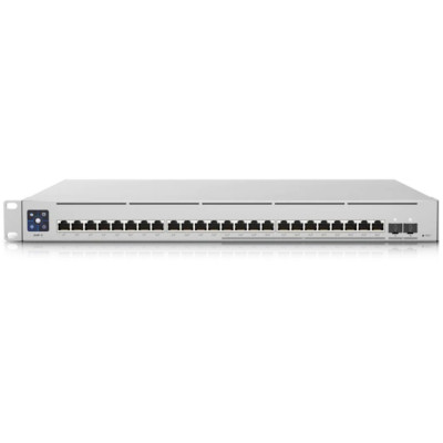 Коммутатор UBIQUITI Enterprise 24 POE, 12x2,5Gb/s, 12x1000,2x10Gb/s SFP+, 400W (up to 34.2W channel) Коммутатор UBIQUITI Enterprise 24 POE, 12x2,5Gb/s, 12x1000,2x10Gb/s SFP+, 400W (up to 34.2W channel)
