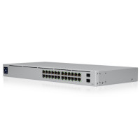 Коммутатор UBIQUITI, USW-24, 24x1000M, 2xSFP, Layer 2