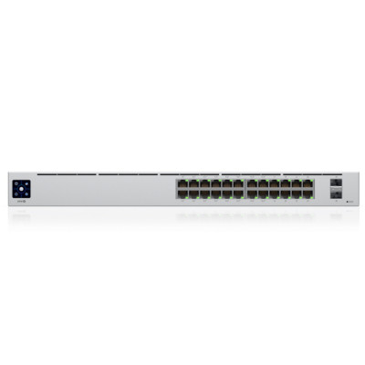 Коммутатор UBIQUITI, USW-24-POE, 16xGbE PoE+, 8xGbE, 2x1G SFP, Layer 2, fanless, 95W Коммутатор UBIQUITI, USW-24-POE, 16xGbE PoE+, 8xGbE, 2x1G SFP, Layer 2, fanless, 95W