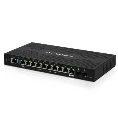 Маршрутизатор Ubiquiti EdgeRouter 12, 10x1000 LAN POE, 2x1000 SFP