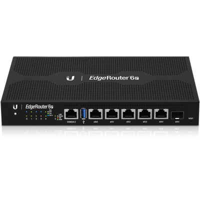 Маршрутизатор Ubiquiti EdgeRouter 6P, 5x1000 LAN POE, 1x1000 SFP Маршрутизатор Ubiquiti EdgeRouter 6P, 5x1000 LAN POE, 1x1000 SFP