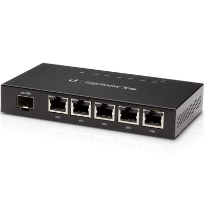 Маршрутизатор Ubiquiti EdgeRouter X SFP, 5x1000 LAN, 1xSFP, Passive PoE Маршрутизатор Ubiquiti EdgeRouter X SFP, 5x1000 LAN, 1xSFP, Passive PoE
