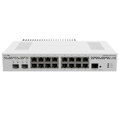 Сетевой Маршрутизатор MikroTik CCR2004-16G-2S+PC (16xGb LAN, 2xSFP+, 128Mb, ARM, USB 3.0) Сетевой Маршрутизатор MikroTik CCR2004-16G-2S+PC (16xGb LAN, 2xSFP+, 128Mb, ARM, USB 3.0)