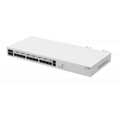Сетевой Маршрутизатор MikroTik CCR2116-12G-4S+ (13хGLAN, 4хSFP+, RAM 16Gb, Storage 128Mb, ARM 64bit)