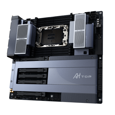 Материнская плата GIGABYTE W790 AI TOP, LGA4677, 8xDDR5, DP+USB4, 5xPCIe5.0, 6xM2, E-ATX