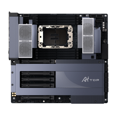 Материнская плата GIGABYTE W790 AI TOP, LGA4677, 8xDDR5, DP+USB4, 5xPCIe5.0, 6xM2, E-ATX