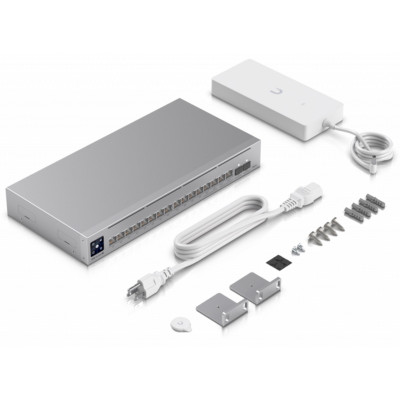 Коммутатор Ubiquiti Unifi Switch Pro 16 Max, 12x1000LAN, 4x2,5Gb LAN, 2x10Gb SFP+