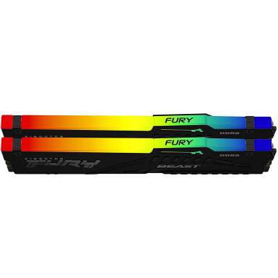 Модуль памяти Kingston Fury Beast RGB EXPO KF560C36BBE2AK2-32 DDR5 DIMM 32G KIT (2x16) 6000MHz CL36 Модуль памяти Kingston Fury Beast RGB EXPO KF560C36BBE2AK2-32 DDR5 DIMM 32G KIT (2x16) 6000MHz CL36