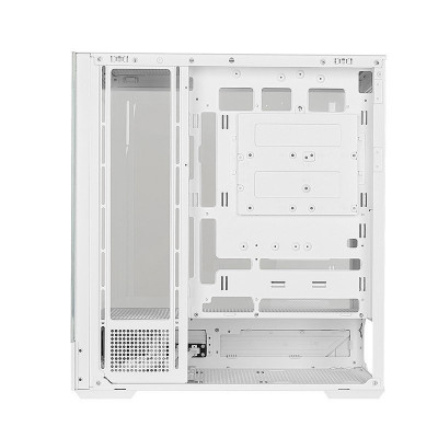 Компьютерный корпус Huntkey MVP Destiny, Без БП, 0.7mm, 1xType C, 2xUSB3.0, HD-Audio, ATX, White