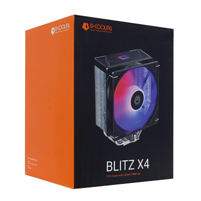 Кулер для процессора ID-Cooling BLITZ X4, 180W, 500-1500rpm, 64.8CFM, 4pin