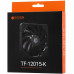 Кулер для корпуса ID-Cooling TF-12015-K, 12cm, 500-2200rpm, 67.58CFM, black, 4pin