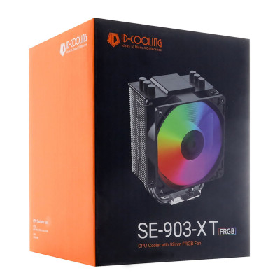 Кулер для процессора ID-Cooling SE-903-XT FRGB, S1851/1700/1200/115x/AMD, 130W, 2200rpm, 45.8CFM, 4p