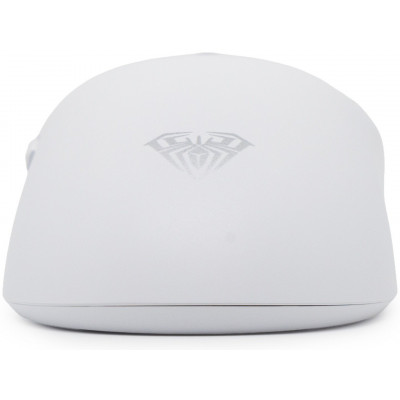 Мышь AULA SC580X, PAW3325-10000dpi, 1000Hz, 500mAh, 2.4/BT/cable, 6 buttons, Lightweight(84g), White