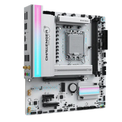 Материнская плата MaxSun Challenger Z890M WIFI ICE, LGA1851, 2xDDR5, PCIe5.0, HDMI+DP, 2xM.2, mATX