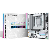 Материнская плата MaxSun Challenger Z890M WIFI ICE, LGA1851, 2xDDR5, PCIe5.0, HDMI+DP, 2xM.2, mATX