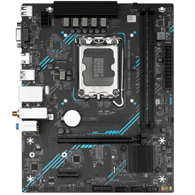 Материнская плата MaxSun MS-H610M 666 WIFI6, LGA1700, 2xDDR4, PCIe4.0, HDMI+VGA, M.2, mATX