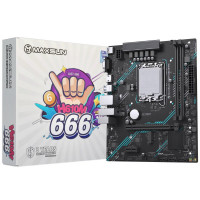 Материнская плата MaxSun MS-H610M 666 WIFI6, LGA1700, 2xDDR4, PCIe4.0, HDMI+VGA, M.2, mATX Материнская плата MaxSun MS-H610M 666 WIFI6, LGA1700, 2xDDR4, PCIe4.0, HDMI+VGA, M.2, mATX
