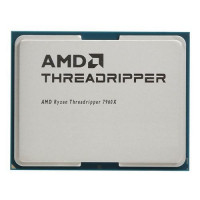 Процессор CPU AMD Ryzen Threadripper 7960X, 4.2(up to 5.3)GHz, 24C/48T, 24+128Mb, TDP350W, sTR5, oem