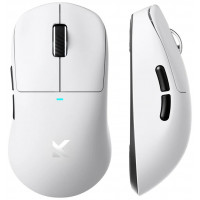 Мышь MCHOSE M7 Ultra, PAW3950-42Kdpi, 8000Hz, 500mAh, 2.4/BT/USB, 5buttons-60M, Light(55g), White