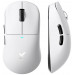 Мышь MCHOSE M7 Ultra, PAW3950-42Kdpi, 8000Hz, 500mAh, 2.4/BT/USB, 5buttons-60M, Light(55g), White