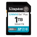 Карта памяти SD, Kingston Canvas Go! Plus, 1TB, SDG4/1TB, Class 10, UHS-I, R200/W160