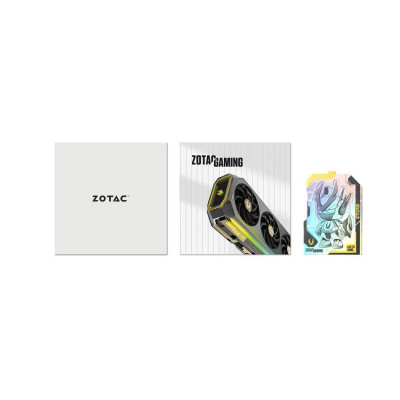 Видеокарта ZOTAC RTX 5060 TWIN EDGE WHITE OC (ZT-B50600Q-10M), 8Gb/128 bit, HDMIx1+DPx3, PCIe5.0