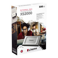 Внешний SSD диск 500Gb, Kingston SXS2000/500GA, USB-C 3.2 Gen 2x2, 2000R/2000W