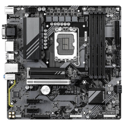 Материнская плата GIGABYTE B760M DS3H G5, LGA1700, B760, PCI-E 5, HDMI+2xDP+VGA, 2xM.2, 4xDDR5, MATX