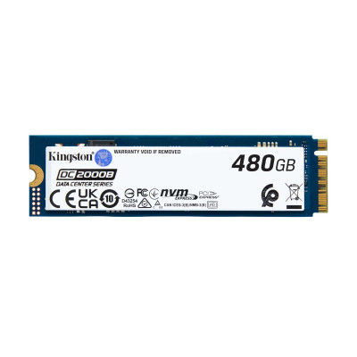 Твердотельный накопитель SSD 480 Gb, M.2 2280, Kingston DC2000B, SEDC2000BM8/480G, PCIe4, 7000R/800W