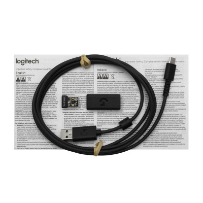 Клавиатура Logitech G915 X Lightspeed TKL, GL Clicky switch, 87 keys, EN, 2.4GHz/BT/Cable, Черный