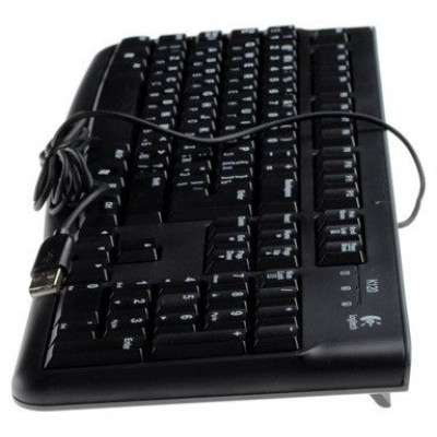 Клавиатура+мышь Logitech MK120, 105 keys, EN/RU, 1,5 m 1000DPI, 1,8 m, USB, Черный