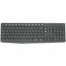 Клавиатура+мышь Logitech MK235 Wireless, 101 keys, EN/RU, 2xAAA, 1000DPI, 1xAA, 2.4 GHz USB, Черный Клавиатура+мышь Logitech MK235 Wireless, 101 keys, EN/RU, 2xAAA, 1000DPI, 1xAA, 2.4 GHz USB, Черный