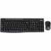 Клавиатура+мышь Logitech MK270 Wireless, 112 keys, EN/RU, 2xAAA, 1000DPI, 1xAA, 2.4 GHz USB, Черный
