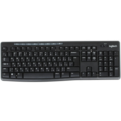 Клавиатура+мышь Logitech MK270 Wireless, 112 keys, EN/RU, 2xAAA, 1000DPI, 1xAA, 2.4 GHz USB, Черный Клавиатура+мышь Logitech MK270 Wireless, 112 keys, EN/RU, 2xAAA, 1000DPI, 1xAA, 2.4 GHz USB, Черный
