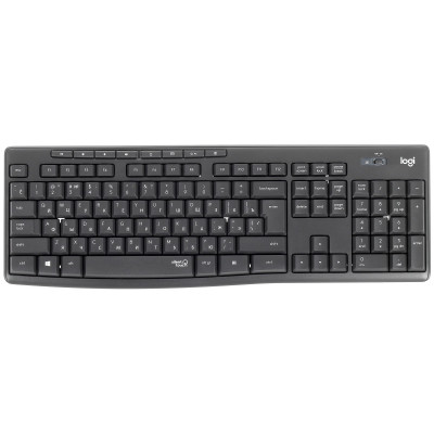 Клавиатура+мышь Logitech MK295 Silent, 111 keys, EN/RU, 2xAAA, 1000DPI, 1xAA, 2.4 GHz USB, Черный Клавиатура+мышь Logitech MK295 Silent, 111 keys, EN/RU, 2xAAA, 1000DPI, 1xAA, 2.4 GHz USB, Черный