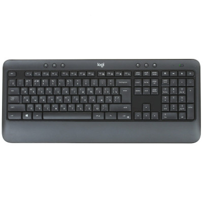 Клавиатура+мышь Logitech MK540 Advanced, 114 keys, EN/RU, 2xAA, 1000DPI, 2xAA, 2.4 GHz USB, Черный Клавиатура+мышь Logitech MK540 Advanced, 114 keys, EN/RU, 2xAA, 1000DPI, 2xAA, 2.4 GHz USB, Черный